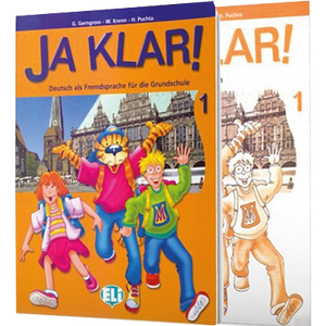 Ja Klar ! 1 - Lehrbuch + Arbeitsbuch (2 Kitap)