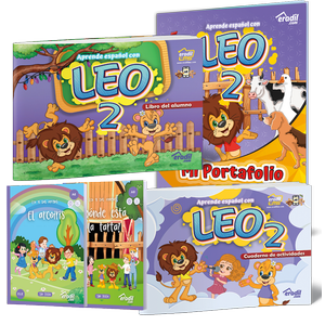 Leo 2 - Libro del alumno + Mi Portafolio + Libro de ejercicios + Lecturas (5 Kitap)
