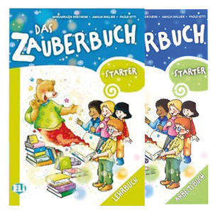 Das Zauberbuch Starter - Lehrbuch + Arbeitsbuch (2 Kitap)