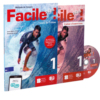 Facile Plus 1 Livre de l'eleve + Cahier dactivits (2 Kitap)