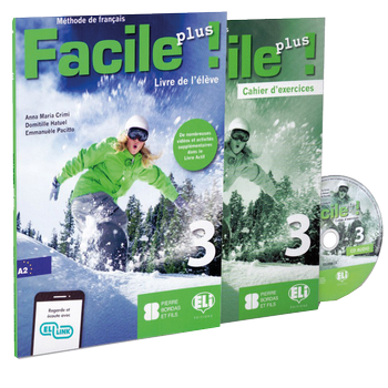 Facile Plus 3 Livre de l'eleve + Cahier dactivits (2 Kitap)
