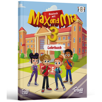 Max und Mia 3 - Lehrbuch + Mein Portfolio + Arbeitsbuch (3 Kitap)