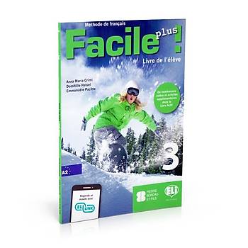 Facile Plus 3 Livre de l'eleve + Cahier dactivits (2 Kitap)