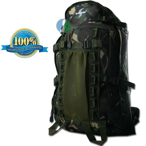 Savage Hh04033 Sırt Çantası Kamuflaj 45lt