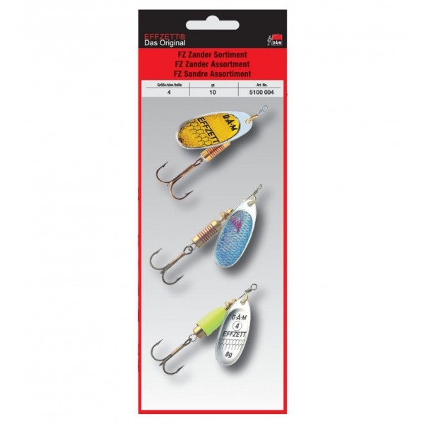 Dam 5100004 Effzett Zander sudak 3lü Döner Kaşık Set 10 Gr