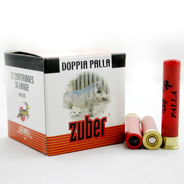 Tek Kurşun 36 Cl. Zuber Doppia Av Fişeği