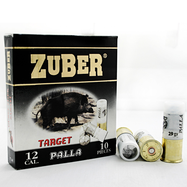 Tek Kurşun 12 Cl. Zuber Target Av Fişeği