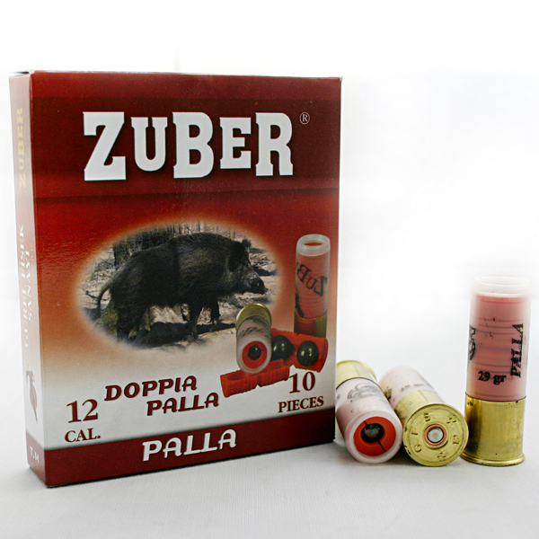 Tek Kurşun 12 Cl. Zuber Doppia Av Fişeği