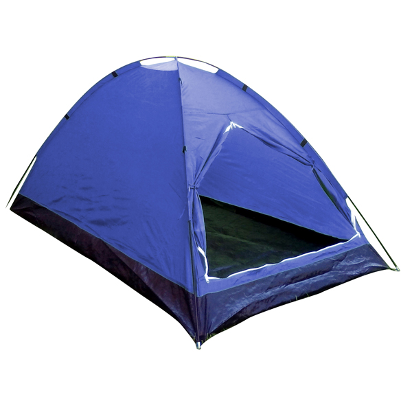 2 Kişilik Koyu Mavi Dome Kamp Çadırı (200*120*95 Cm)