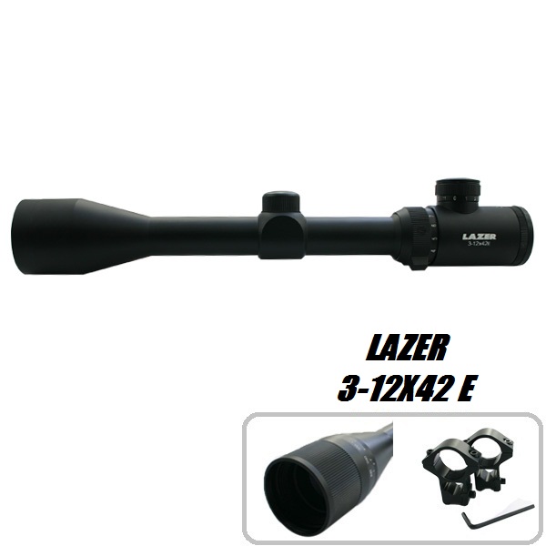 3 12*42 E Lazer Tüfek Dürbünü