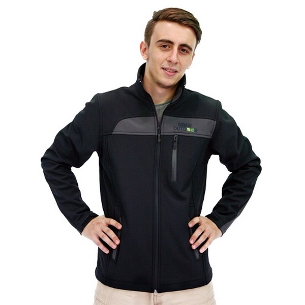 So mecssflm blk Softshell Ceket XL
