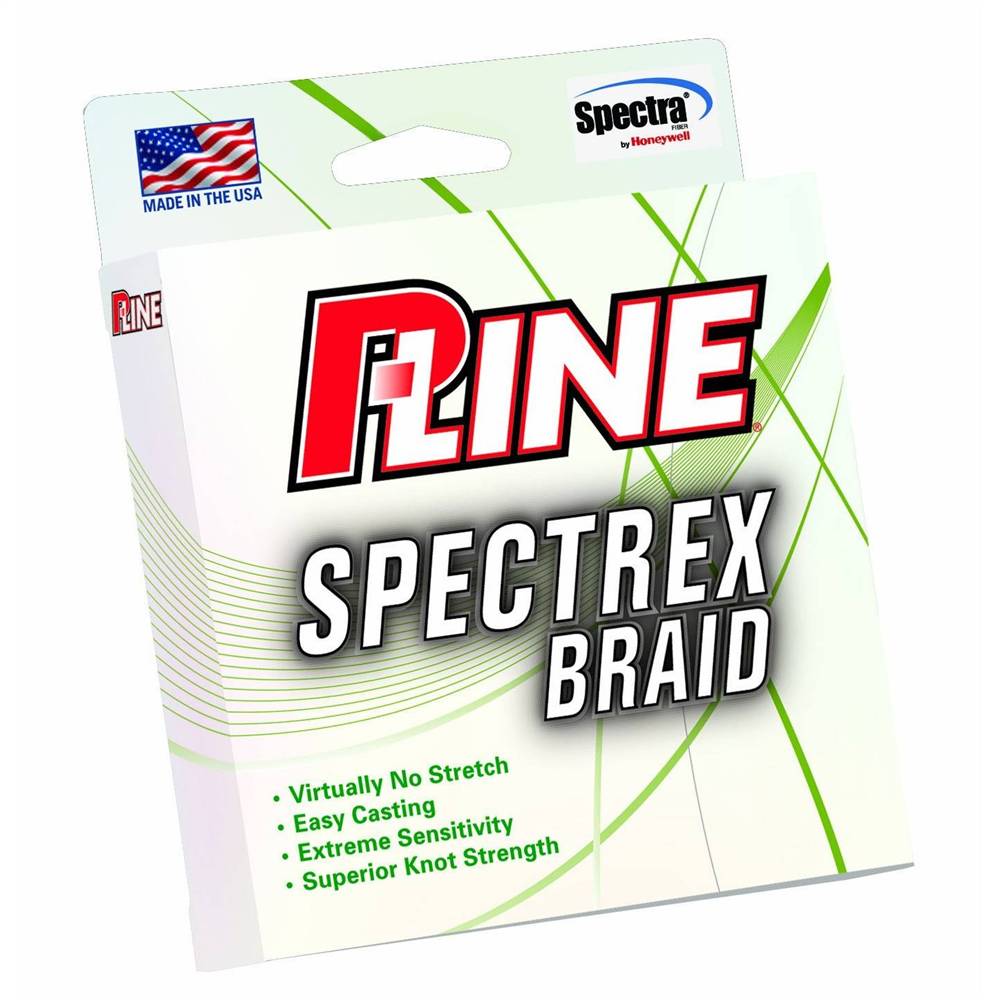 P line. Spectrex. Spectrex logo. Oskar Braided line.