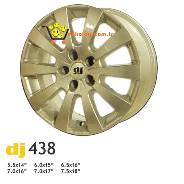 DJ Çelik Jant 438 16" (4 Adet)