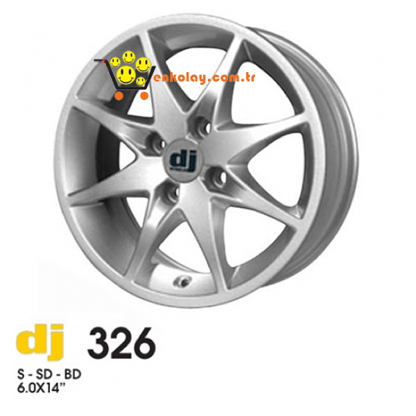 DJ Çelik Jant 326 14" (4 Adet)