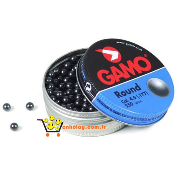 Gamo Round Havalı Tabanca Bilyesi (BB) 4.5mm (250 li)