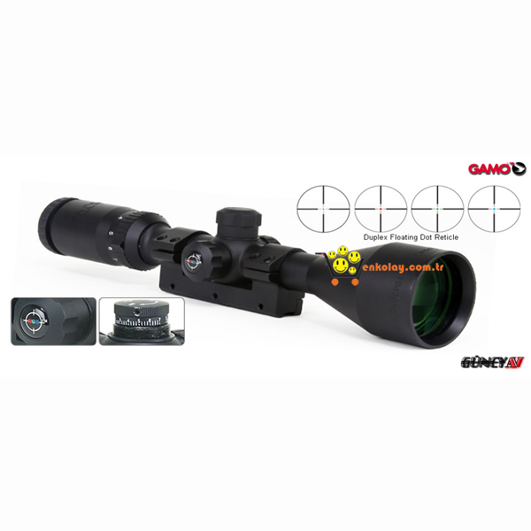 GAMO GE 3-9X50 RGB Reticle Dürbün
