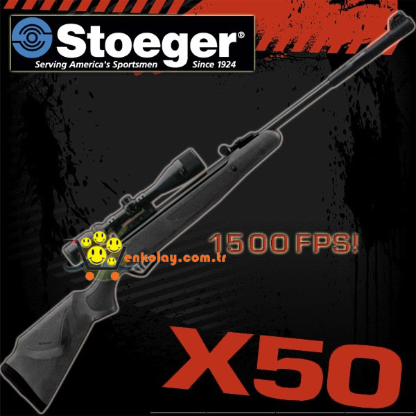 Stoeger X50 Plastik Namludan Kurmalı Havalı Tüfek 4.5mm