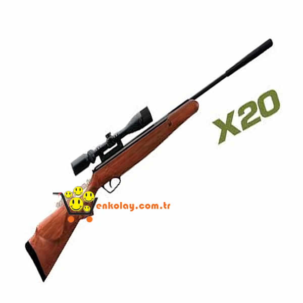 Stoeger X20 Ahşap Namludan Kurmalı Havalı Tüfek 5.5mm
