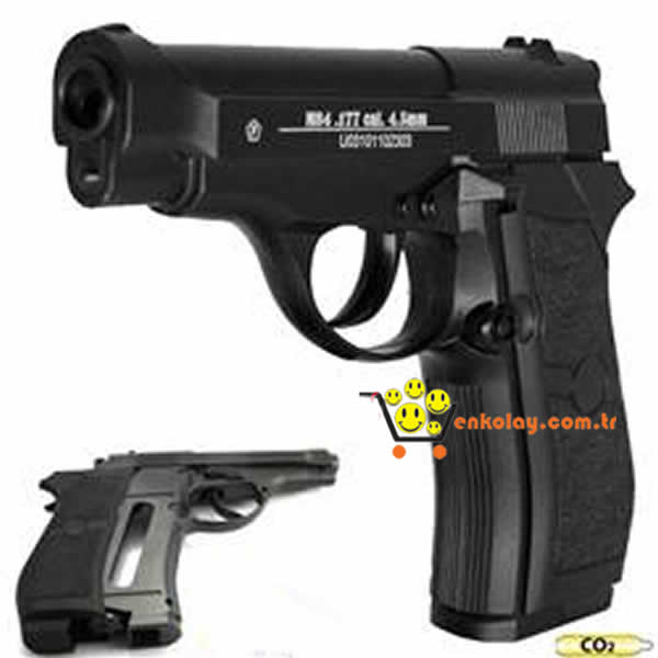 Cybergun M84 Fixed Havalı Tabanca (4.5 mm) (Hediyeli)