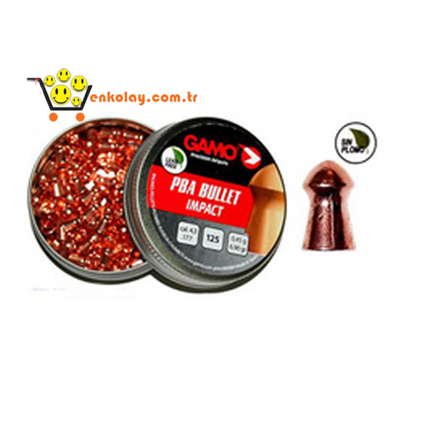 Gamo PBA Bullet Impact Havalı Saçma 125 li 4.5 mm