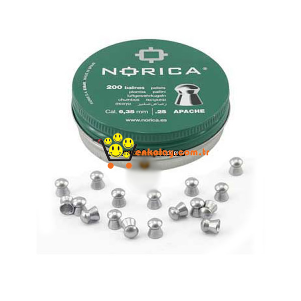 Norica Apache 6.35 mm Havalı Saçma (200 Lü)