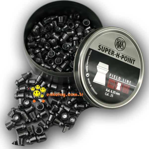 Super-H-Point RWS 1,62 gr 6,35 mm.  Saçma