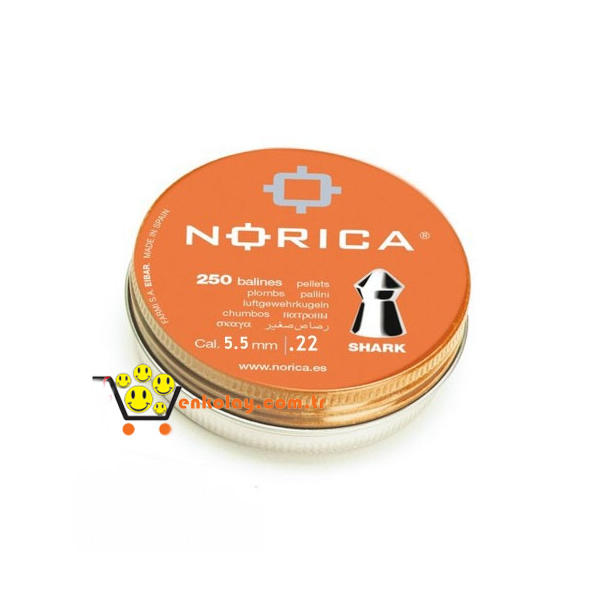 Norica Shark 5.5 mm Havalı Saçma (250 Li)