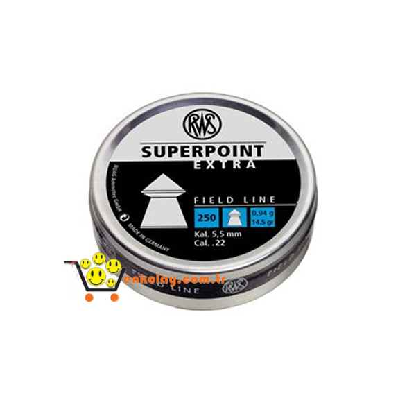 Superpoint Extra 0,94 gr RWS 5,5 mm. Saçma