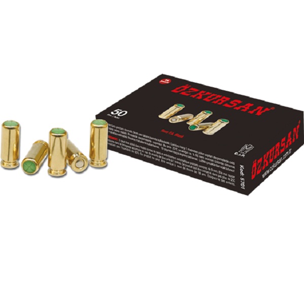 Kuru Sıkı Ses Mermisi Özkursan 9mm Sarı 5701 2000 Adet