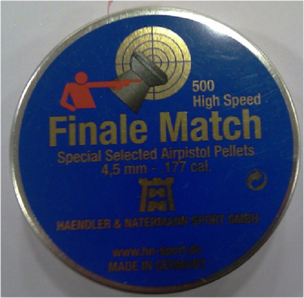 Finale Match 4.5 Cal Havalı Tabanca Saçması