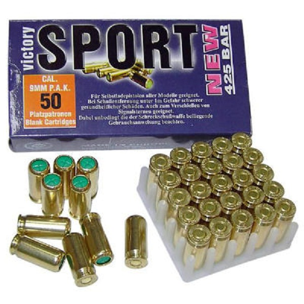 Kuru Sıkı Ses Mermisi Sport 9mm