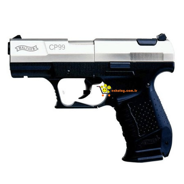 Walther CP99 Nikel-Siyah Havalı Tabanca (Hediyeli)