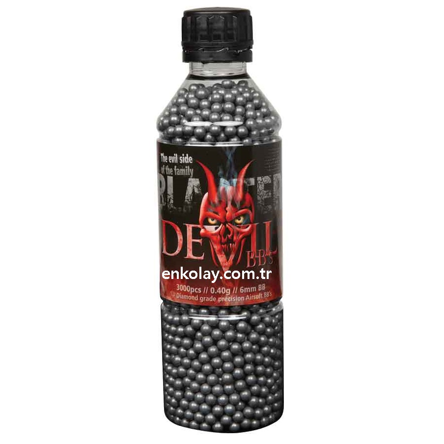 ASG Devil 0.40 Gram 3000 Adet 6mm Plastik Bilye 16179