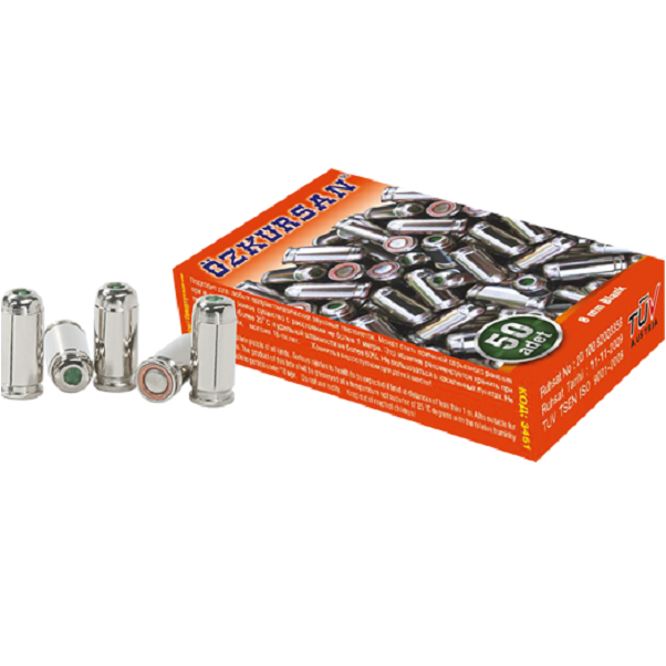 Kuru Sıkı Ses Mermisi Özkursan 8mm 3461 2000 Adet