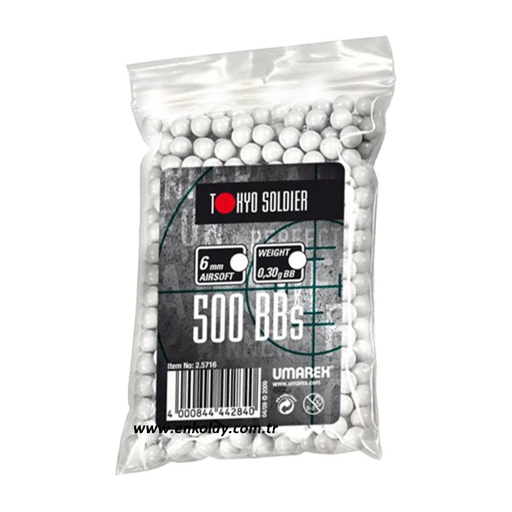 Tokyo Soldier Aluminyum Bilye 6mm 0,30 Gr  500lü