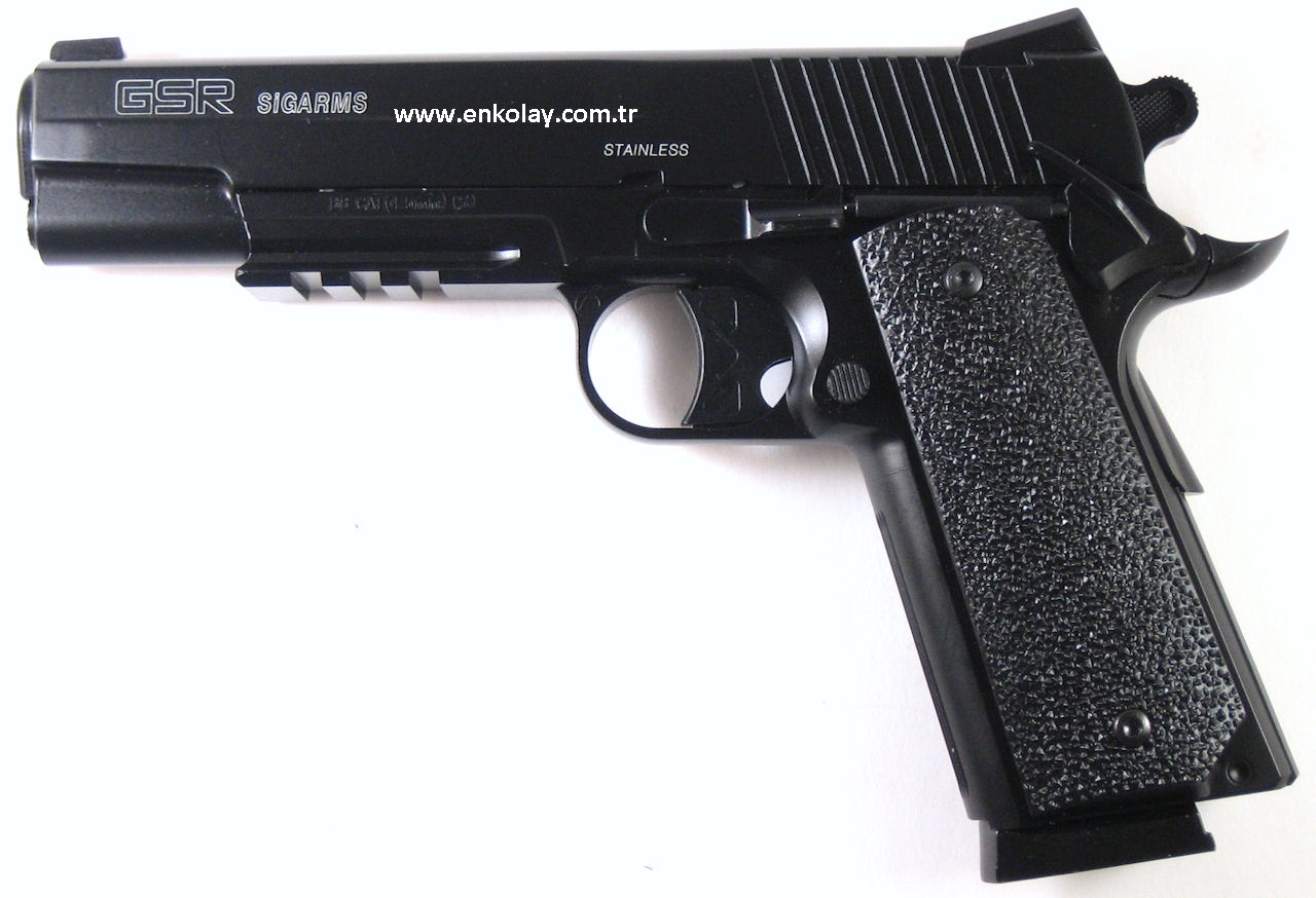 Sig Sauer GSR Sigarms 1911 Havalı Tabanca (Hediyeli)