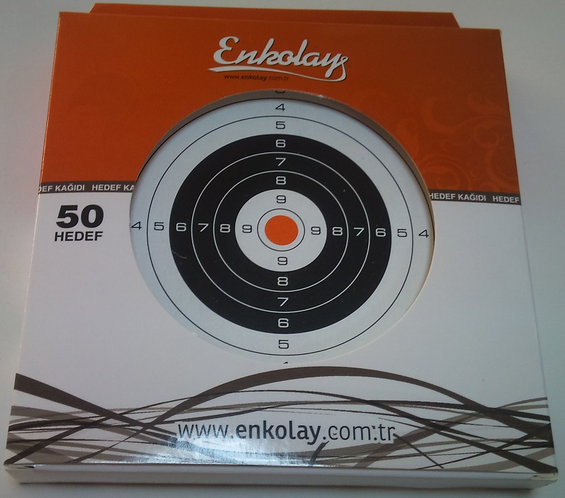 Enkolay Hedef Kağıdı 14x14cm (50 li Paket)