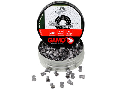 Gamo Match Diabolo Havalı Tüfek Saçması 5.5mm (250 li)