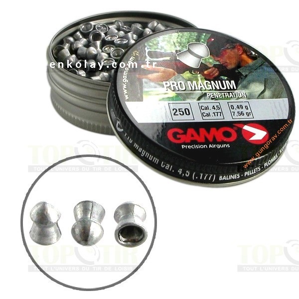 Gamo Pro Magnum Havalı Tüfek Saçması 4.5mm (250 li)