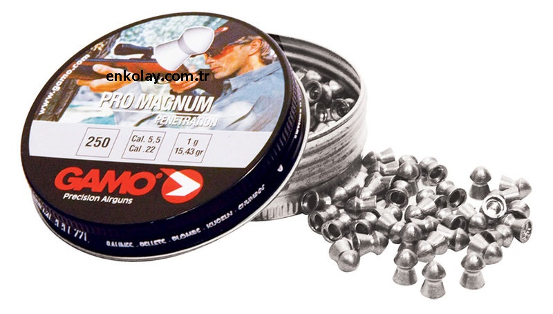 Gamo Pro Magnum Havalı Tüfek Saçması 5.5mm (250 li)