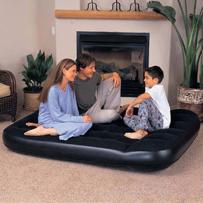 Bestway Yatak 67326 Yastıklı Duble + Pompa (191*140*23)