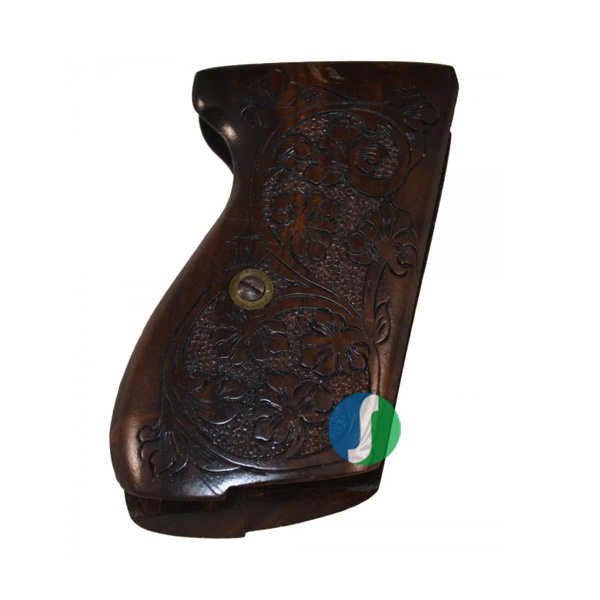 Kabze Browning 7.65 Ahşap İşlemeli