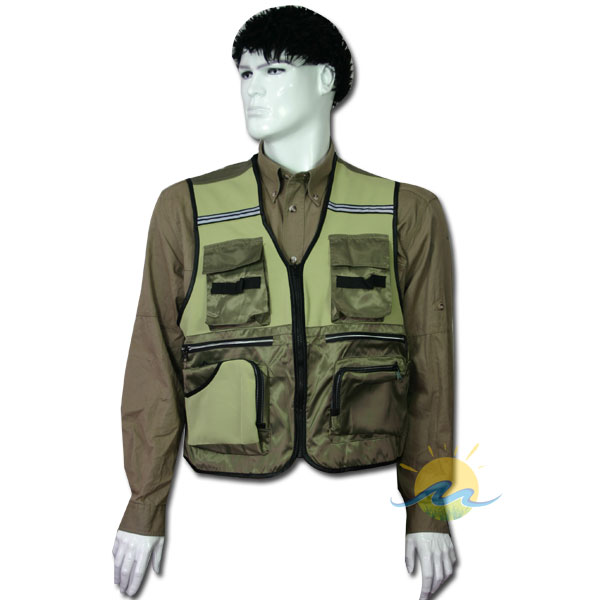 Akz.001 Pro Speed Balıkçı Yeleği Kombine Yeşil(l XL XXL)