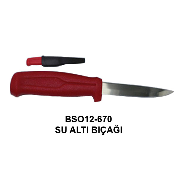 Bbs012670 Su Altı İthal Av Bıçağı