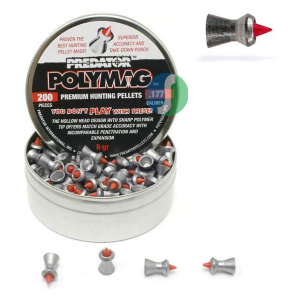 Polymag Predator Saçma 4.5 Mm 200'lü