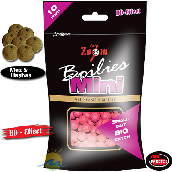 Cz 2318 Mini Boilies, 10 Mm Banana Hemp