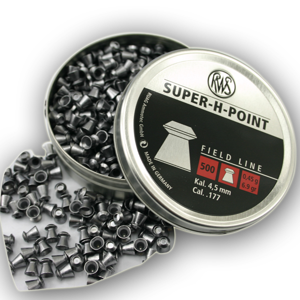 H.saçma Rws 4.5 Mm Super h poınt0.45 Gr 500'lü