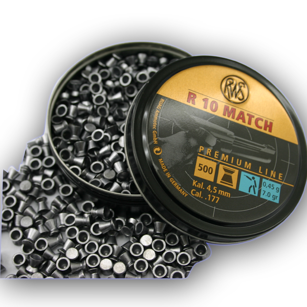 H.saçma Rws 4.5 Mm R10 Match 0,53 Gr 500'lü