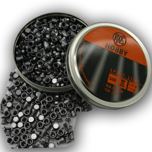 H.saçma Rws 4.5 Mm Hobby 0.45 Gr 500'lü