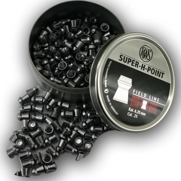 H.saçma Rws 6.35 Süper  h poınt 1.62 Gr 200'lü
